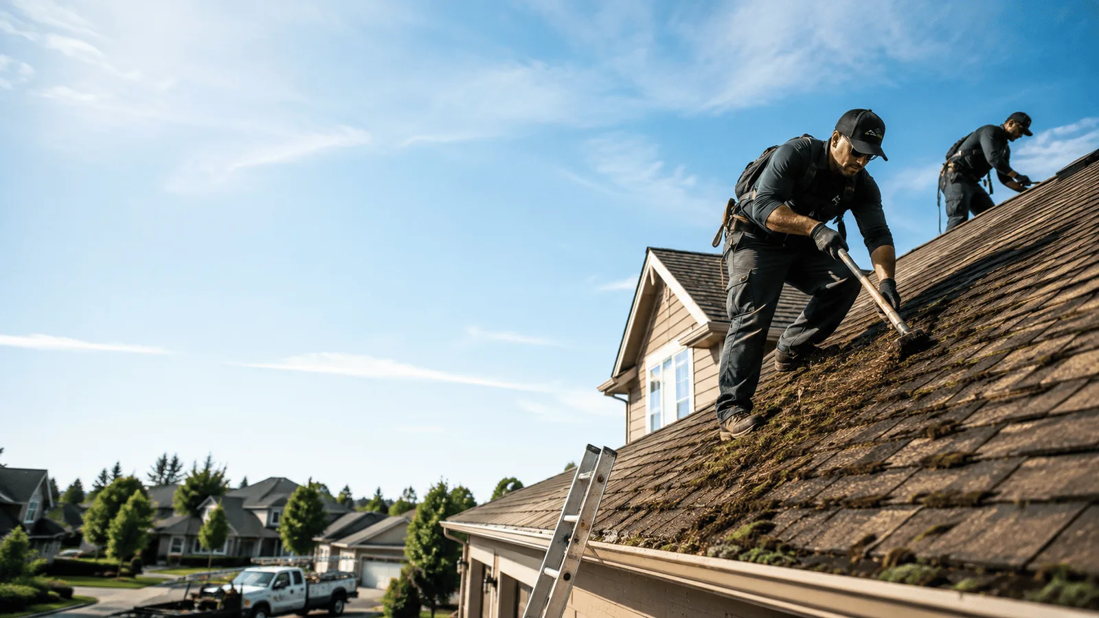 Roof Moss Removal in Vanlue, OH near me